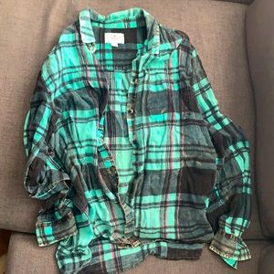 AEO plaid shirt